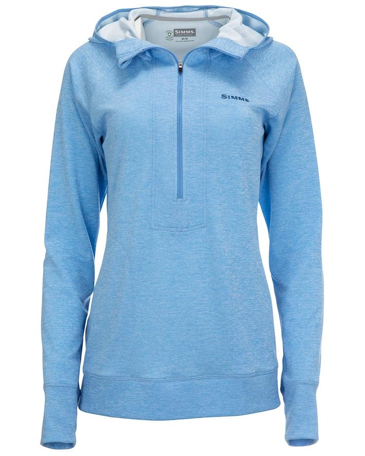 Simms Bugstopper Hoody Women's in Cornflower Heather